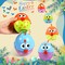 Easter Toys Gifts for 18 months, 2, 3, 4+ Yr Old Toddlers Kids, 8 Pcs Nesting & Stacking Chicks Baby Matching Toys